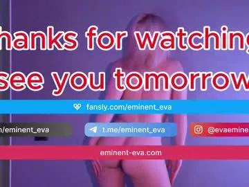 Freechat eminent_eva on Chaturbate