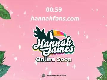 Freechat hannahjames710 on Chaturbate