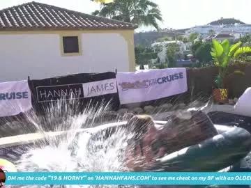 Freechat hannahjames710 on Chaturbate